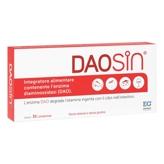 Daosin 30 comprimés d'histamine digestive