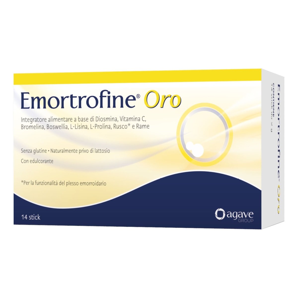 Emortrofine orosolubile 14 stick