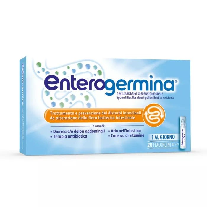 Enterogermina 4 Miliard/5 Ml 20 Fiole