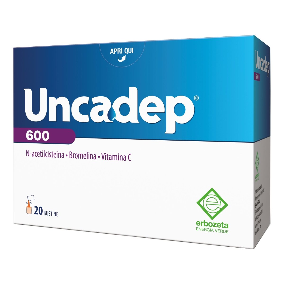 Uncadep 600 20 bustine