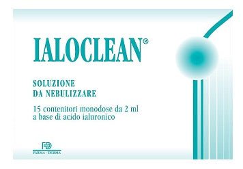 Ialoclean nebulizable solution 15 vials × 2 ml
