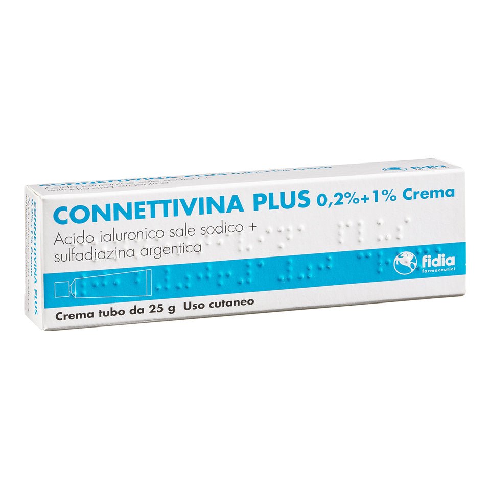 Connettivina Plus 0, 2 % + 1 % 25 g crema