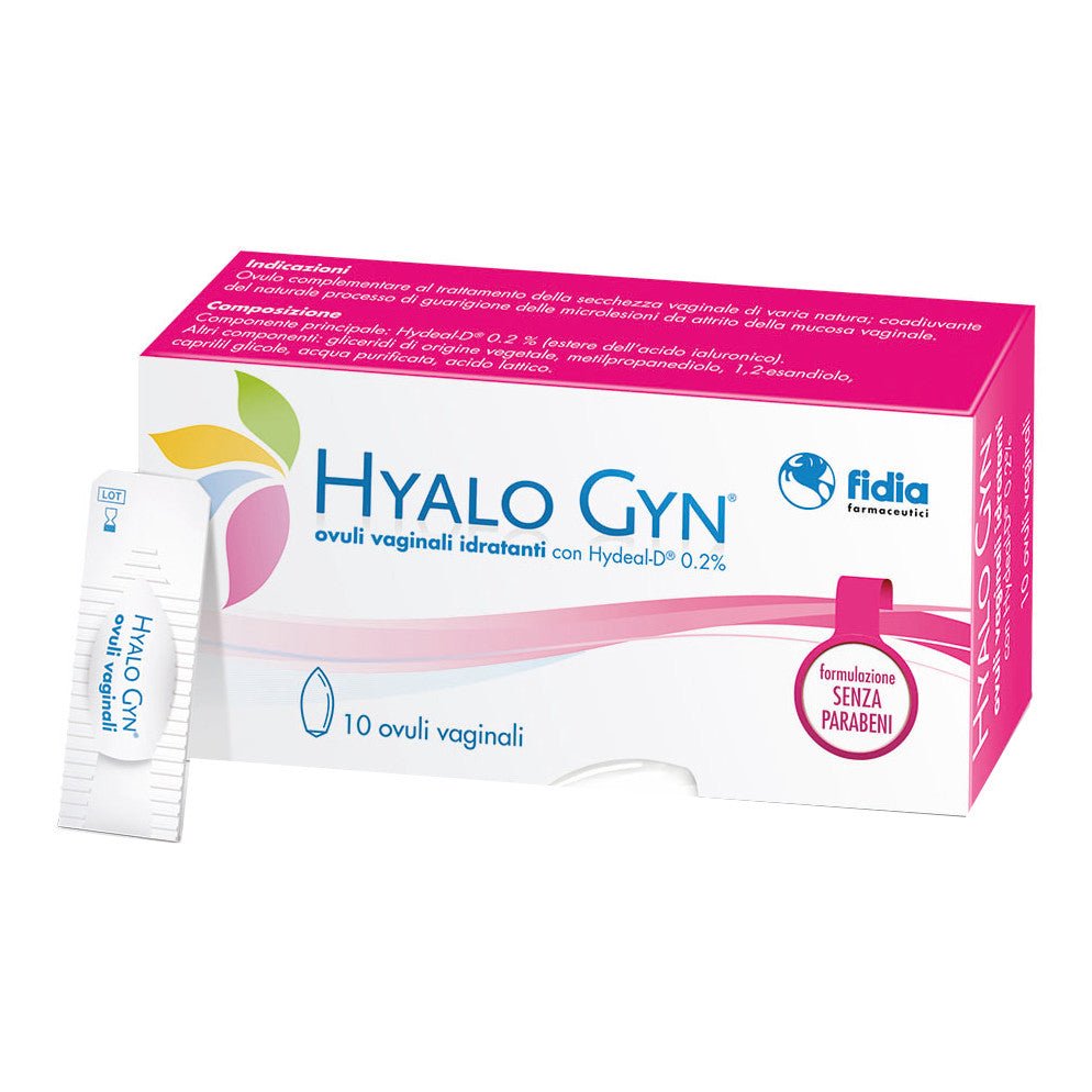 Hyalo Gyn vaginal ovules 10 moisturizing pieces