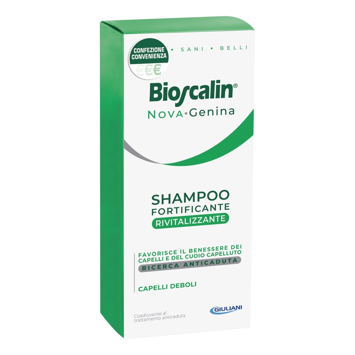 Bioscalin Nova Gen shampooing revitalisant 1 flacon