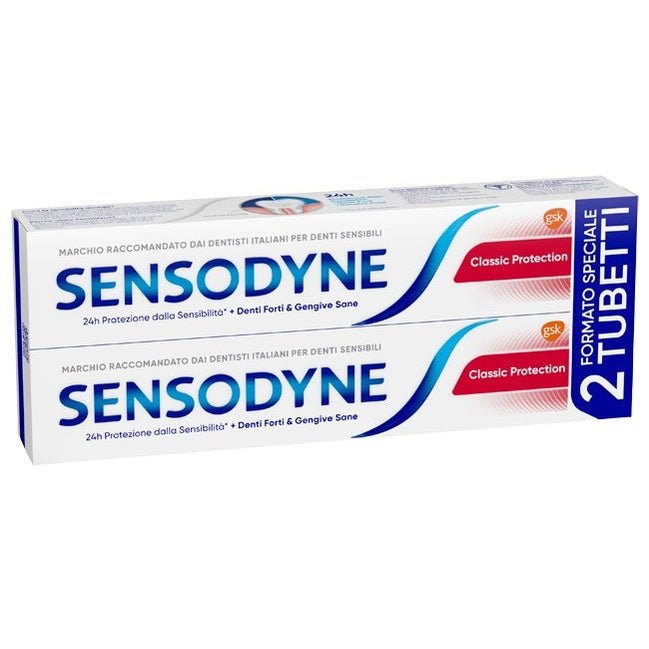 Sensodyne Dentifricio Classico 2x75 ml