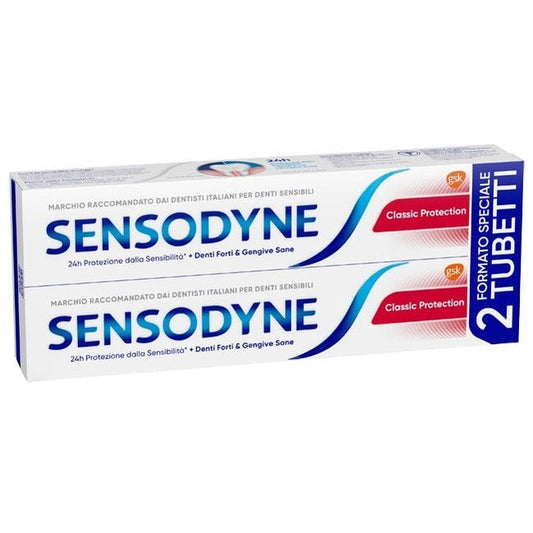 Sensodyne Classic Zahnpasta 2x75 ml