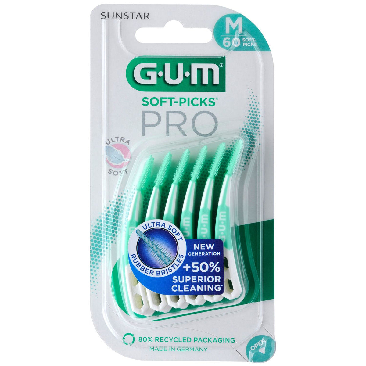 GUM Soft-Picks Pro scovolini misura M 60 pezzi