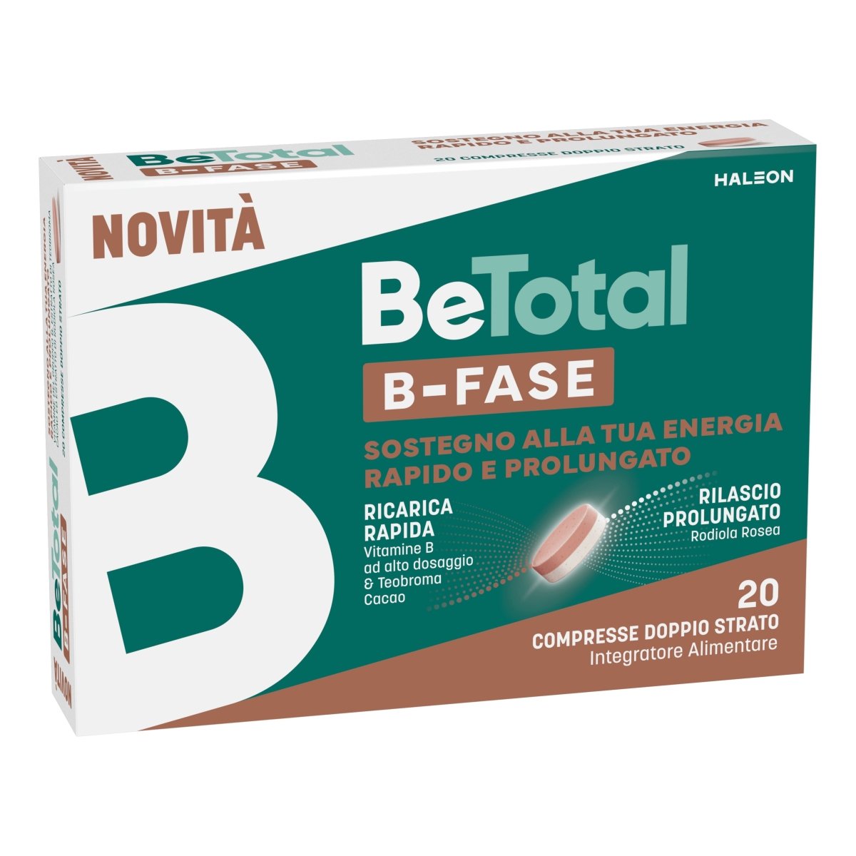 Be-Total B Fase 20 compresse multivitaminico