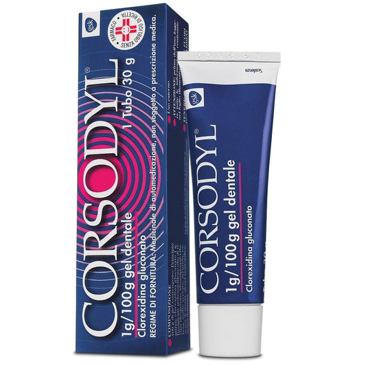 Corsodyl 1g/100g Zahngel 30g
