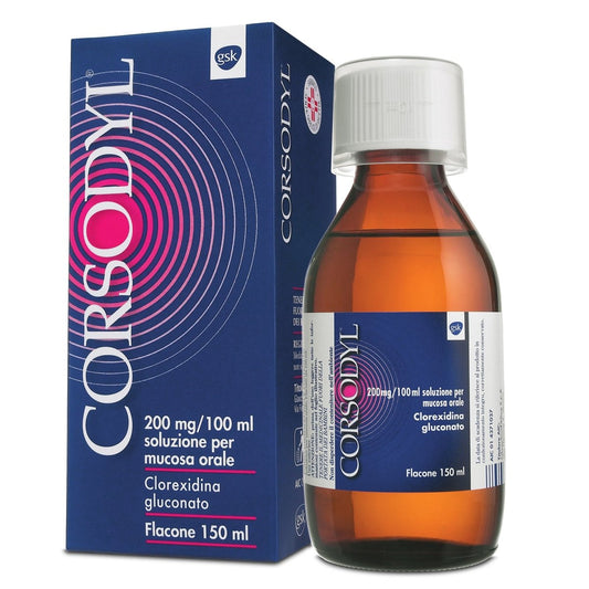 Corsodyl 200 mg/100 ml 150 ml Lösung für die Mundschleimhaut