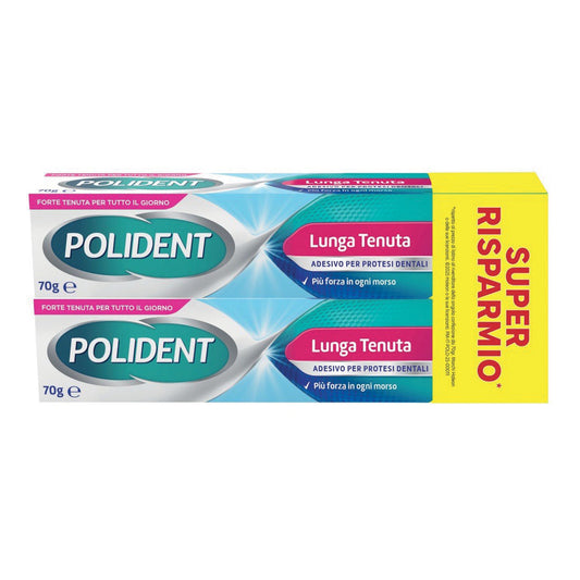 POLIDENT LONG HOLD 2X70G