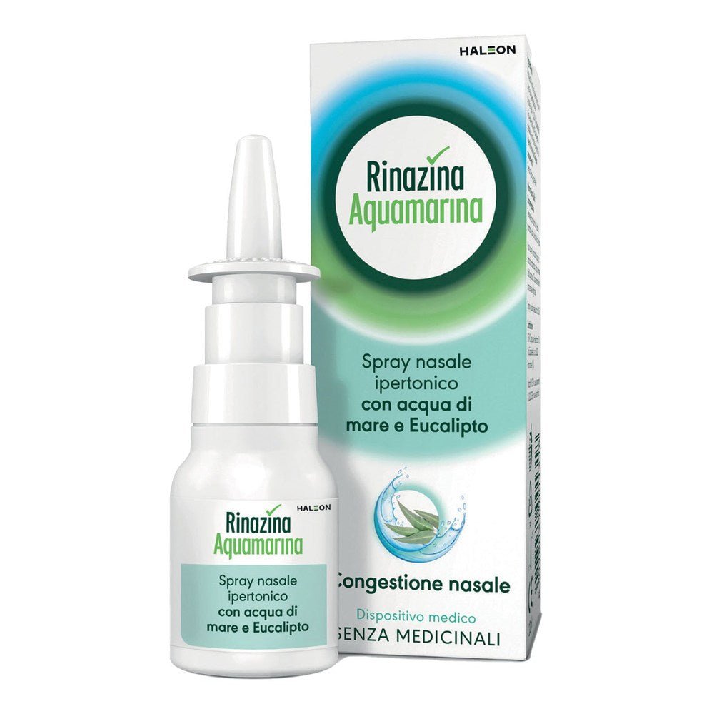 Hypertonisches Nasenspray von Rinazine Aquamarina