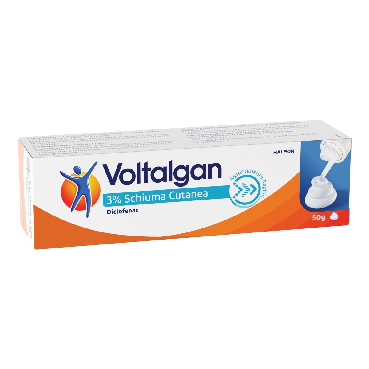 Voltalgan 3% 50 g pjene za kožu