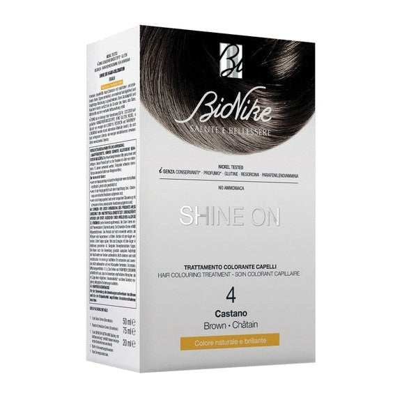 Bionike Shine On braune Haarfarbe 4 1 Packung