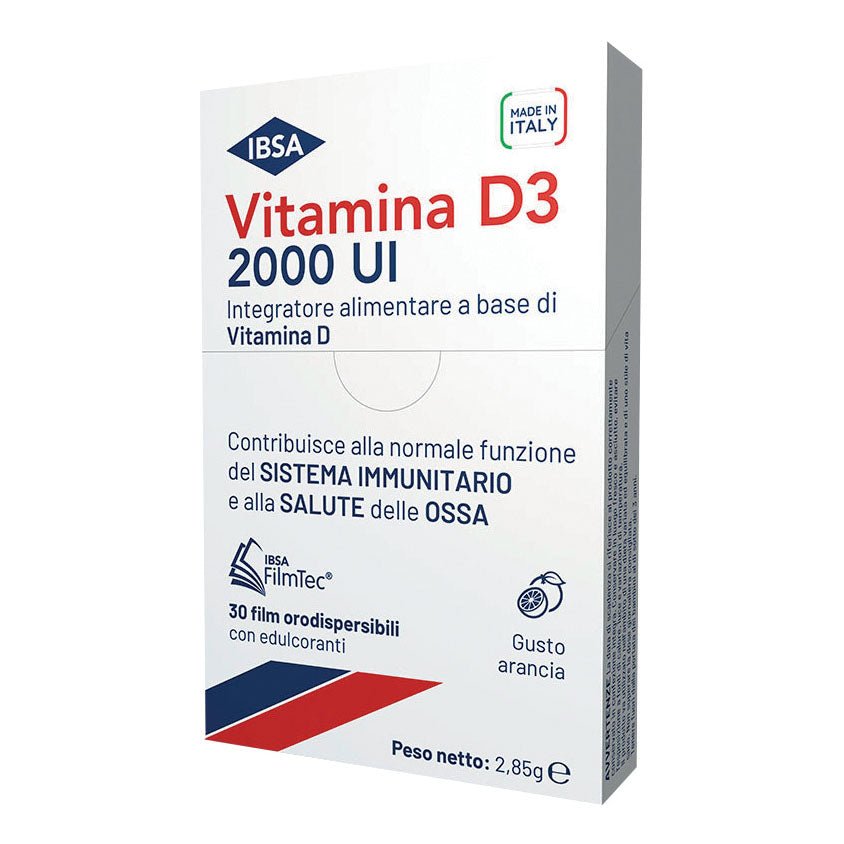 Vitamin D3 IBSA 2000UI 30 orale Filme