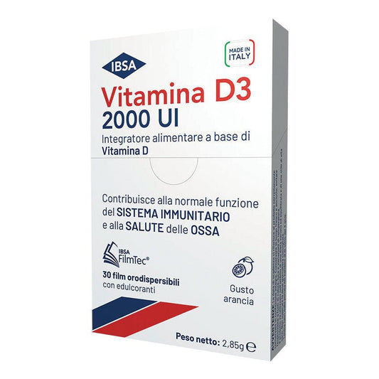 Vitamin D3 IBSA 2000UI 30 orale Filme