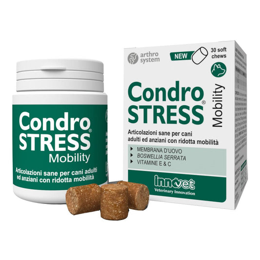 Condrostress Plus 30 tabletek do żucia na stawy