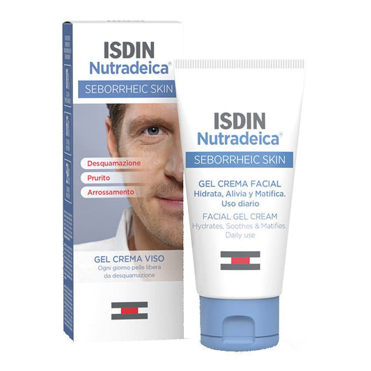 ISDIN Nutradeica Gel-Gesichtscreme für seborrhoische Haut 50 ml