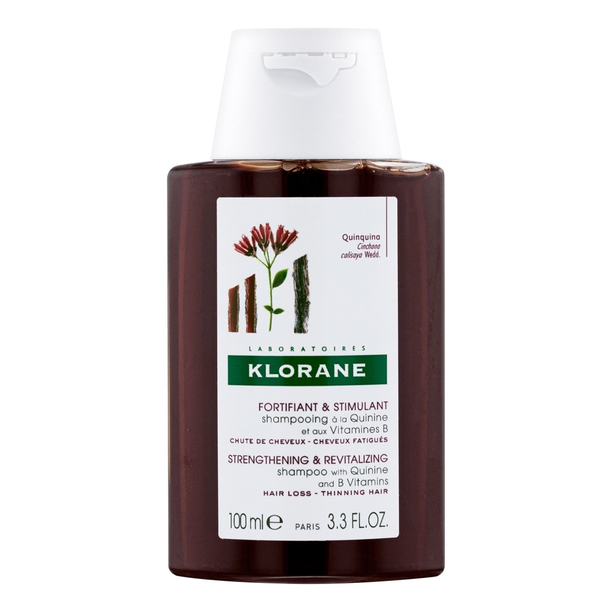 Klorane Chinin stärkendes Shampoo 100 ml