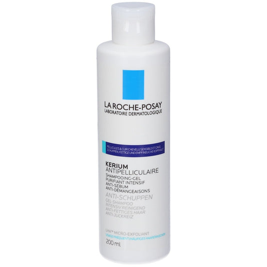 Kerium Shampoo Anti-Forfora Capelli Grassi 200 ml