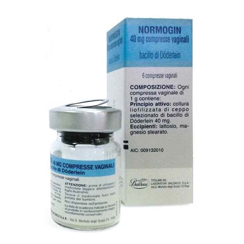 Normogin 40 mg 6 tabletek dopochwowych