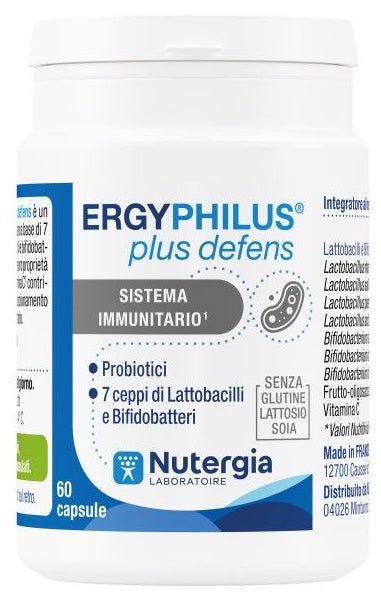 Ergyphilus Plus Defens 60 kapsułek probiotycznych mechanizmów obronnych