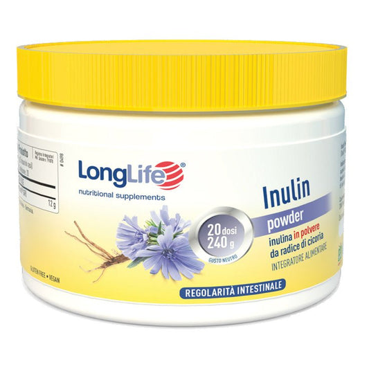 LongLife Inulin powder 240 g prebiotic fibre