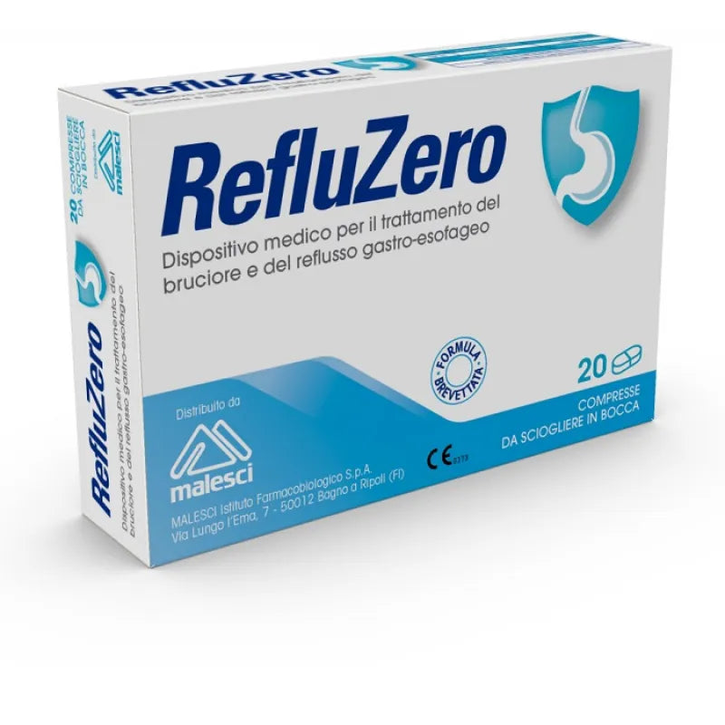 Refluzero 20 compresse reflusso gastrico - MINSAN 983034315