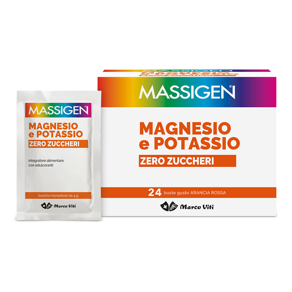 Massigen Magnésium Potassium Zéro Sucres 24 sachets