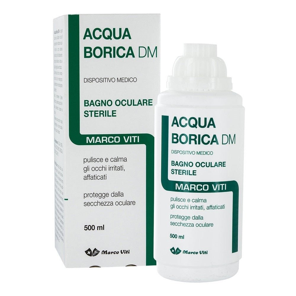 Acqua borica bagno oculare 500ml