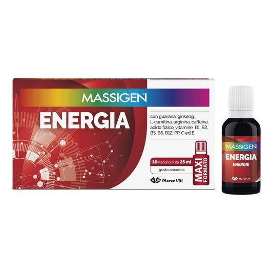 Massigen Energia 10 Fläschchen 25 ml