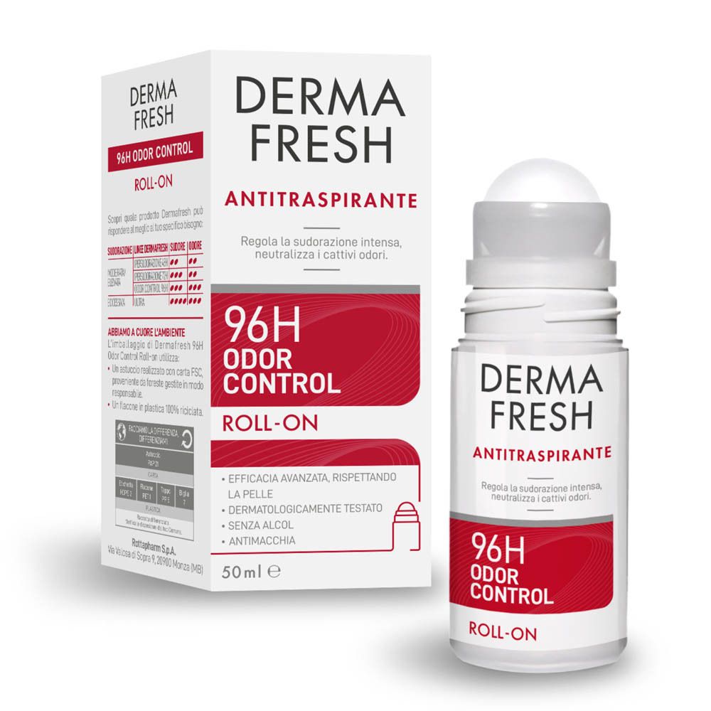 Dermafresh Odor Control Roll-on 96h Anti-odeur 50 ml