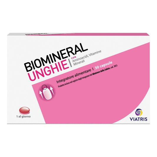 Biomineral Nails 30 Kapseln stärken die Nägel