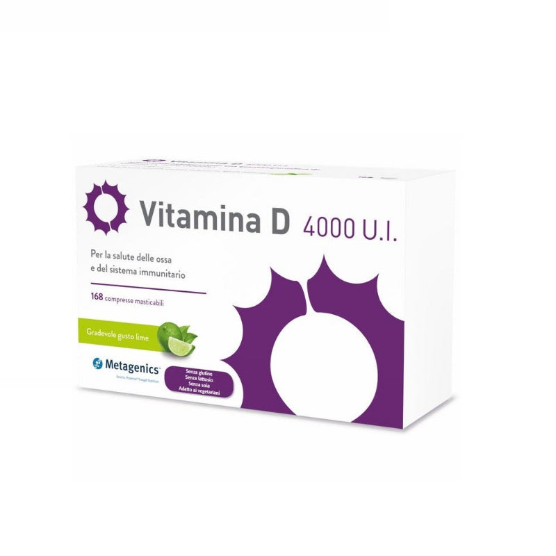 Vitamina D 4000 UI 168 Compresse Masticabili - MINSAN 977544814