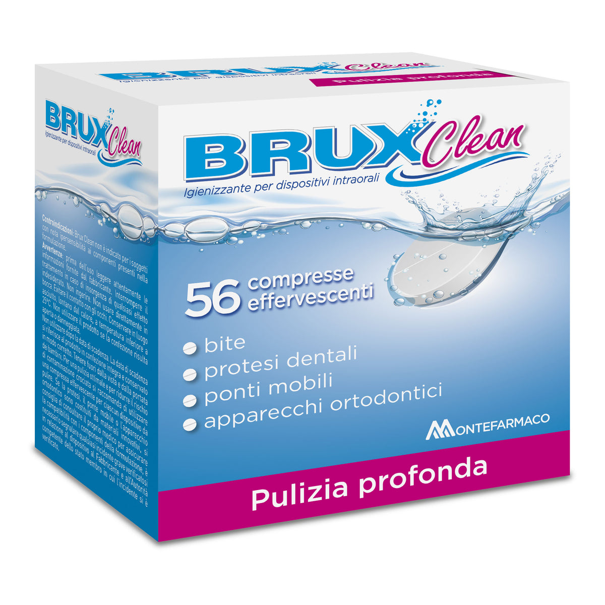 BRUX CLEAN 56CPR EFFERVESCENTS