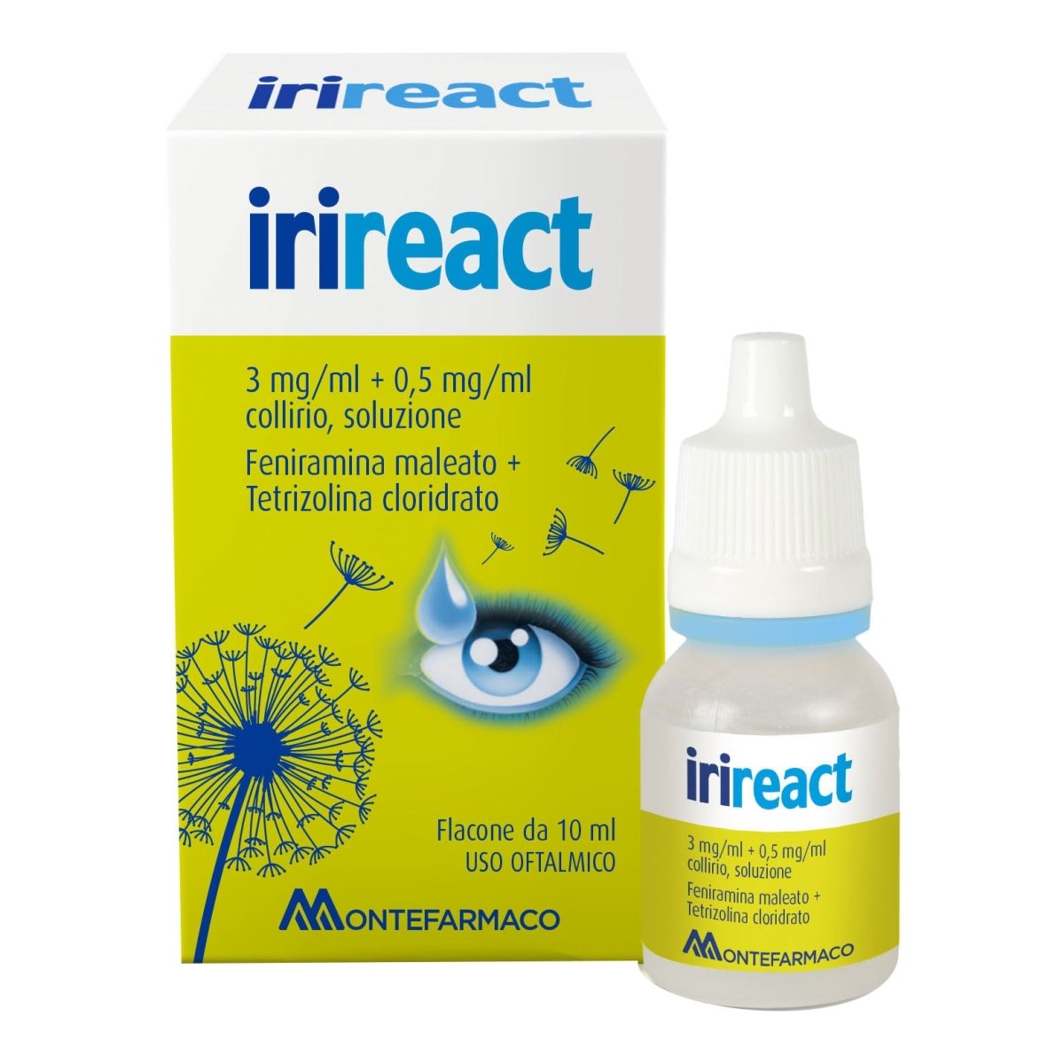 Irireact 3 + 0,5 mg/ml 10 ml solution de collyre