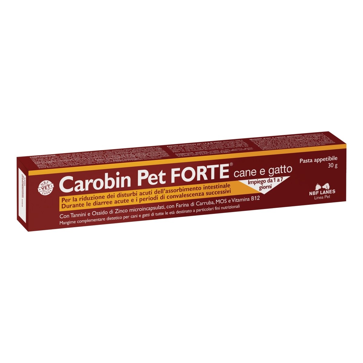 Carobin Pet Forte pasta palatable animales 30 g