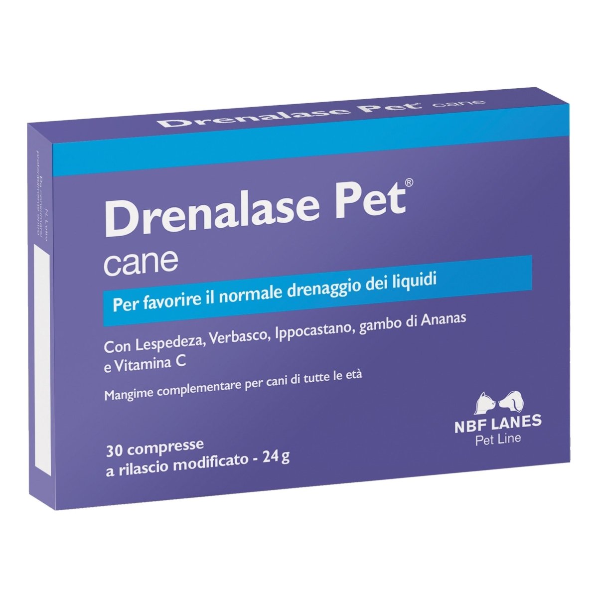 Drenalase Pet 30 comprimidos drenantes para animales