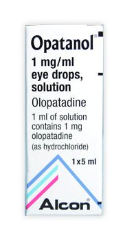 Opatanol 1 mg/ml 5 ml solution de collyre