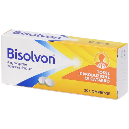 Bisolvon 8 mg 20 tabletek