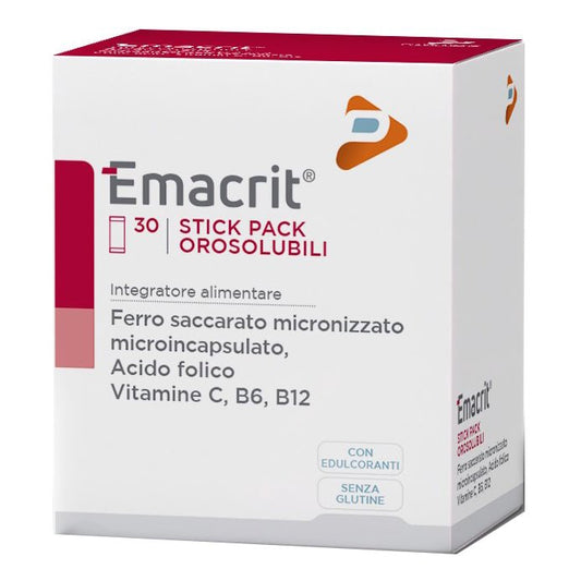 Emacrit Bukkalpackung mit 30 Sticks