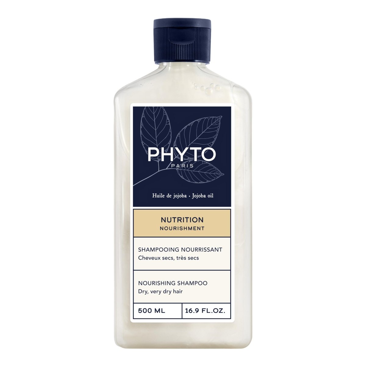 Shampoing Phyto nourrissant pour cheveux secs 500ml
