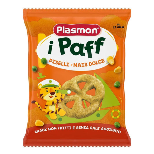 Plasmon Trockensnack Erbsen-Mais 15 g glutenfrei