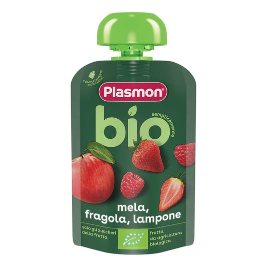 Plasmon Bio-Apfelmischung in Beuteln 90 g