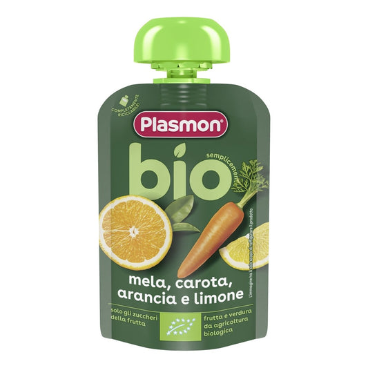 Plasmon bio homogenisierte Karotte-Orange-Zitrone 2×80 g