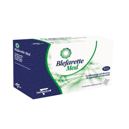 Blefarette Med salviette oculari 14 pezzi sterili - MINSAN 939885772