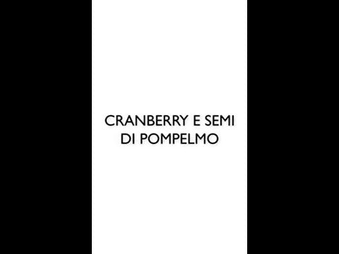 Cranberry Pompelmo consigliato farmacista