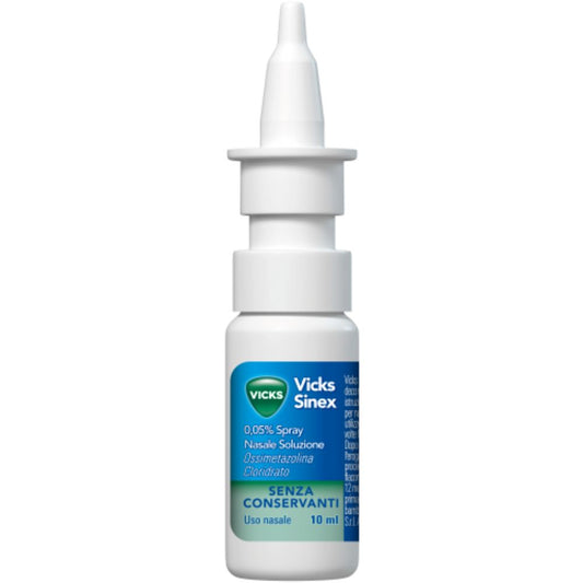 Vicks Sinex 0,05 % abschwellendes Nasenspray ohne Konservierungsstoffe 10 ml