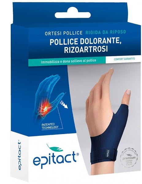 Ortesis de pulgar rígida derecha Epitact talla M