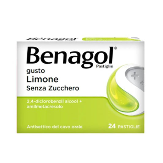 Benagol 24 zuckerfreie Tabletten mit Zitronengeschmack